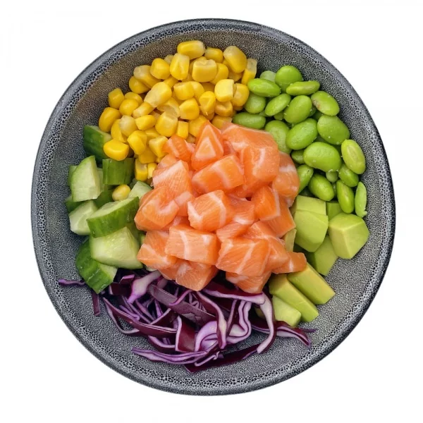 Поке с лососем Поке с лососем